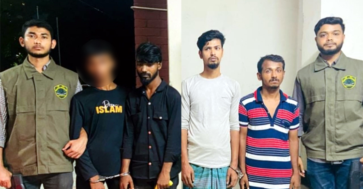 মোহাম্মদপুরে ছিনতাইকারী ‘পানি রুবেল গ্যাং’র ৫ সদস্য গ্রেফতার